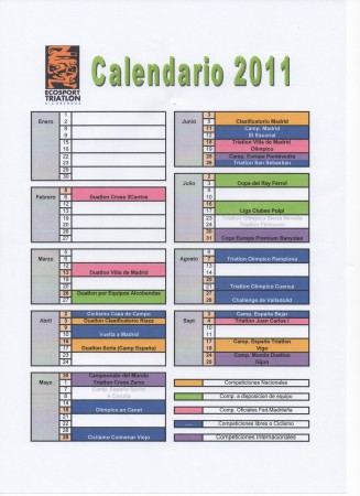 Calendario 2011